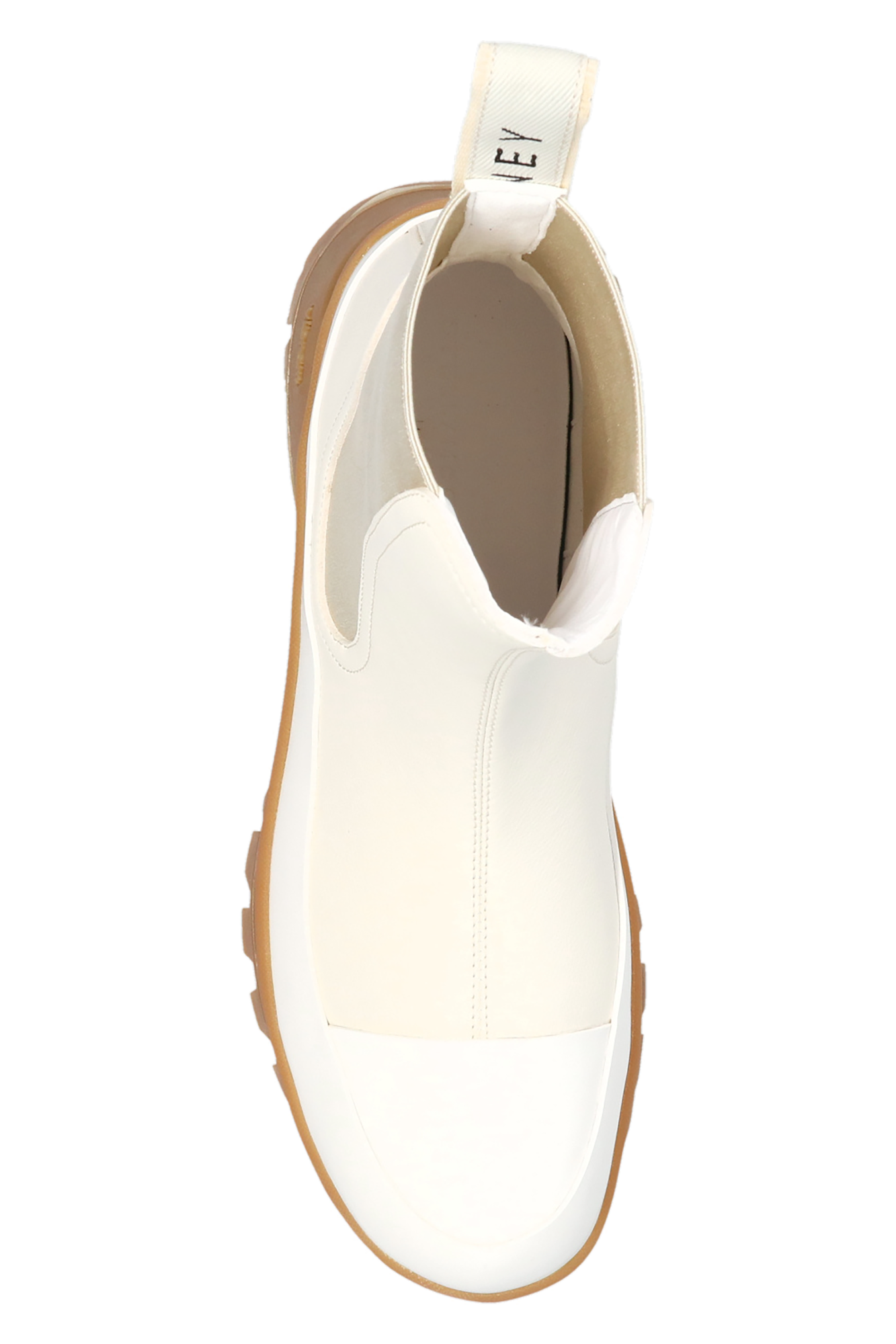 Stella mccartney white fashion ankle boots